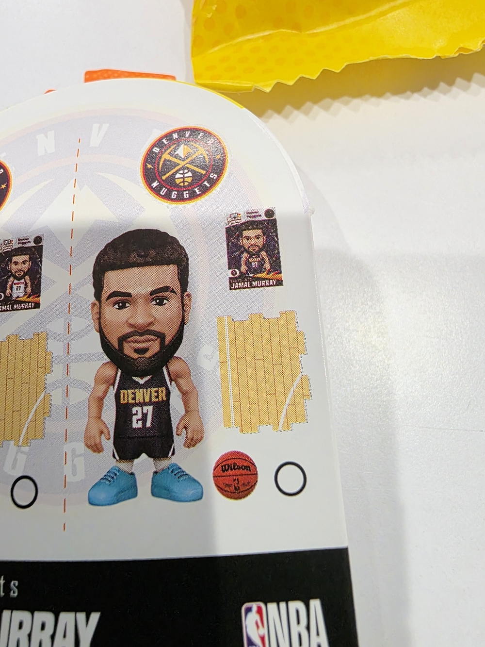 Zuru NBA Ballers Series 2 Jamal Murray (Away) - Picture 5 of 7